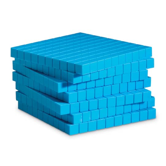 Learning Resources&#xAE; Plastic Base Ten Components, 1x10x10cm